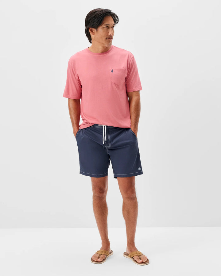 Johnnie-O Arcata 7" Surf Shorts Space