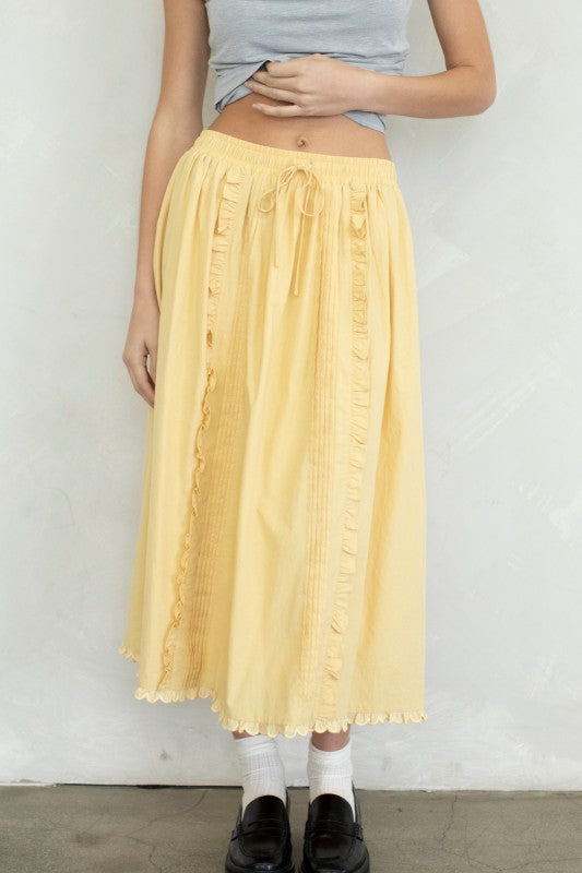 Cotton Apron Skirt
