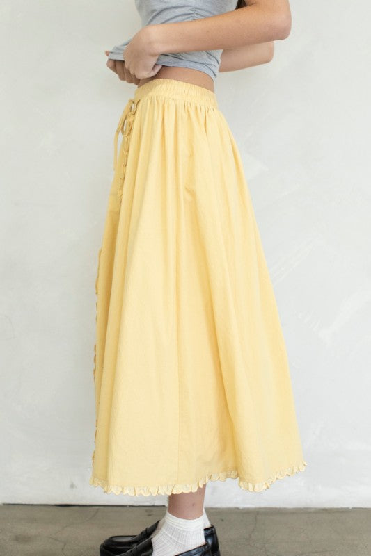 Cotton Apron Skirt