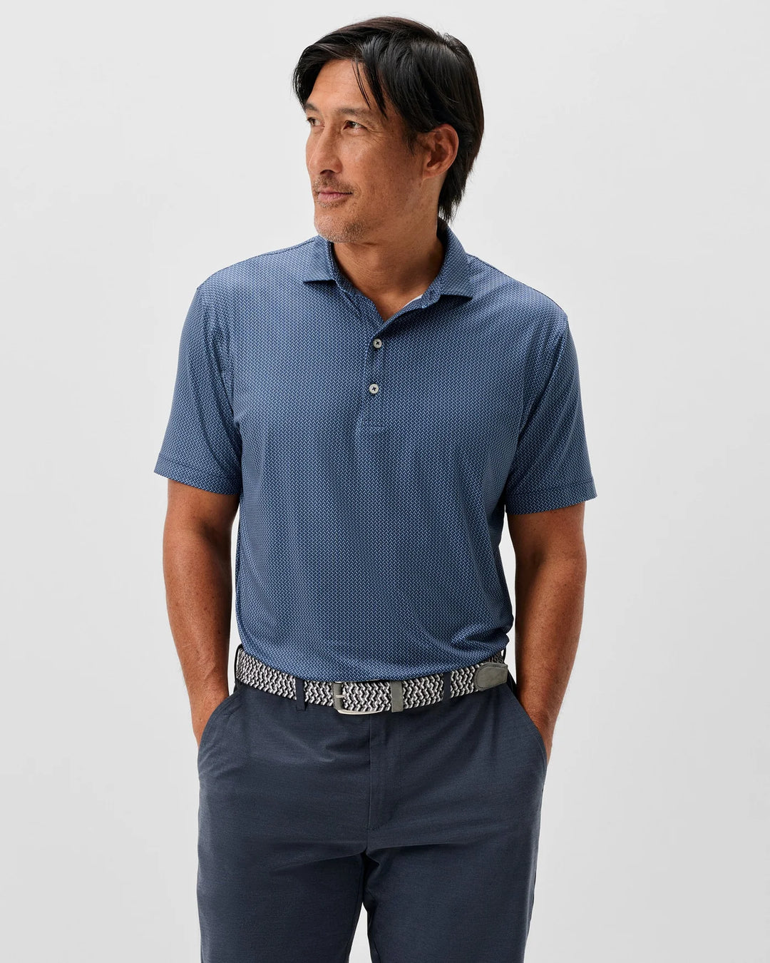 Johnnie-O Tee Party Polo - Navy