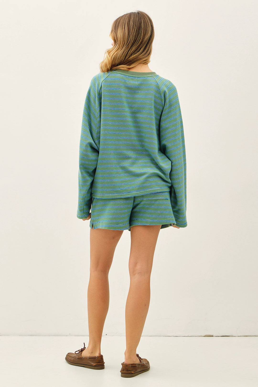 Malia Striped Set Sage