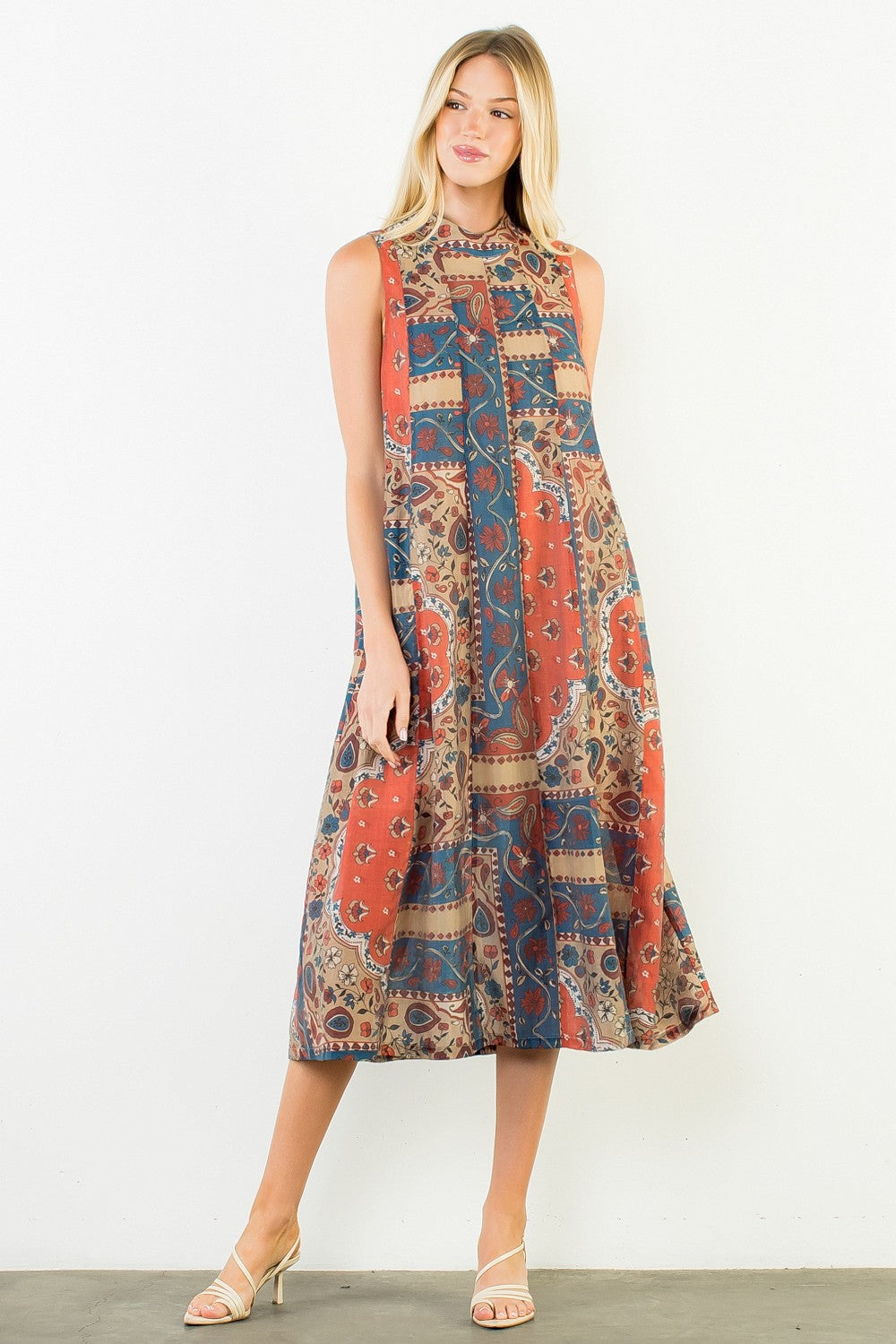 Milana Maxi Dress - Beige