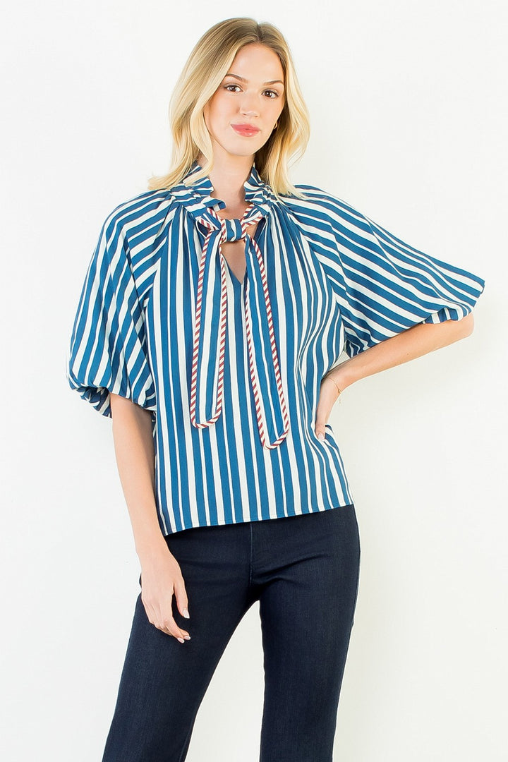 Rhodes Striped Top