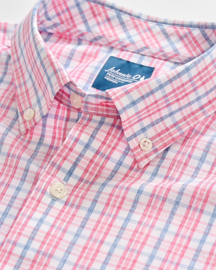 Johnnie-O Tinsley Perf Button Down Snapper