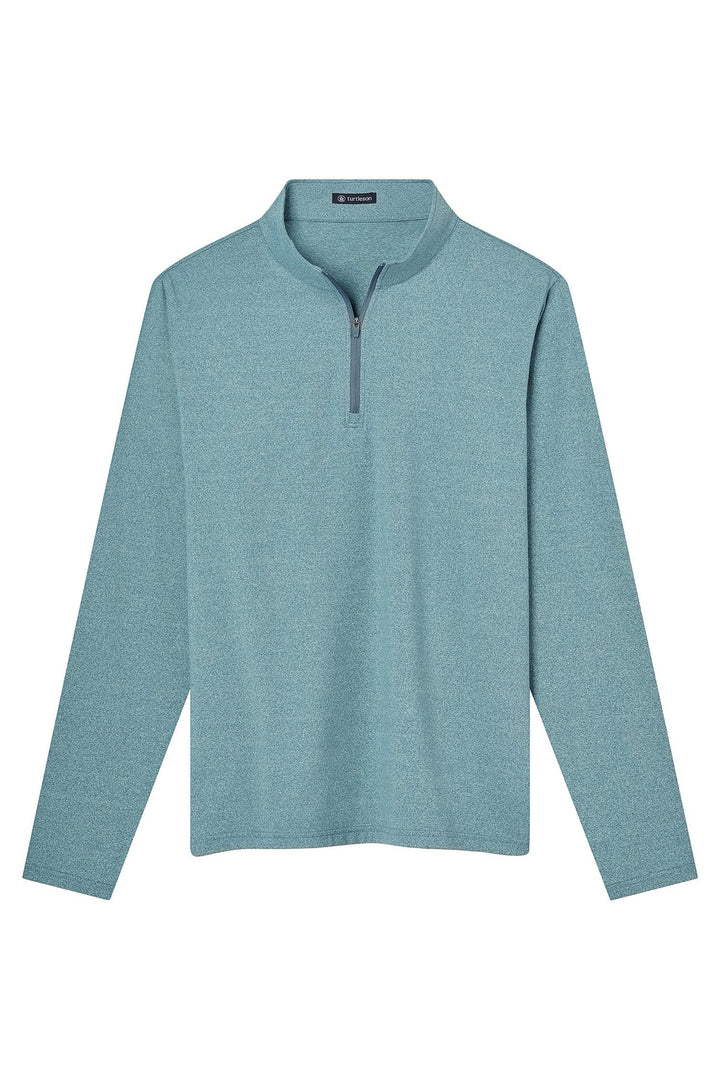 Ciro 1/4 Zip - Forest Heather
