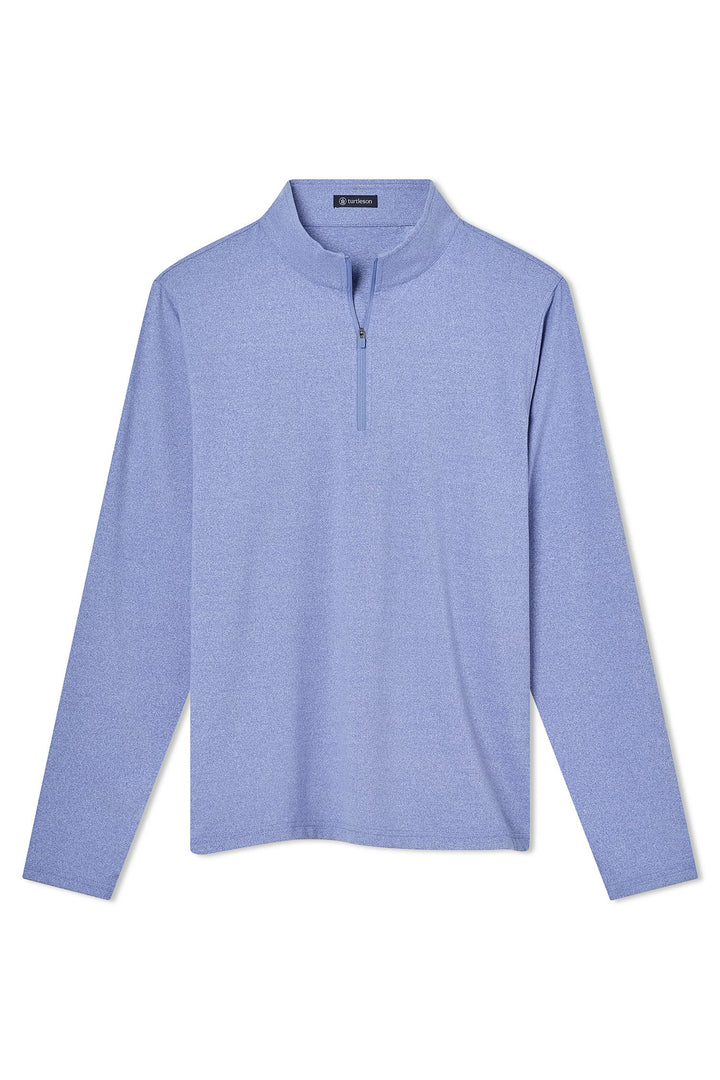 Ciro 1/4 Zip - Royal Blue Heather