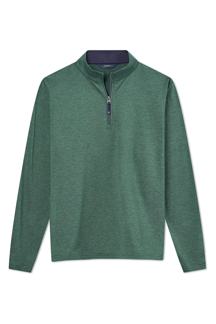 Scout 1/4 Zip - Eucalyptus Heather