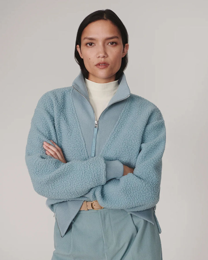 Jaylin Half-Zip Fleece - Tourmaline