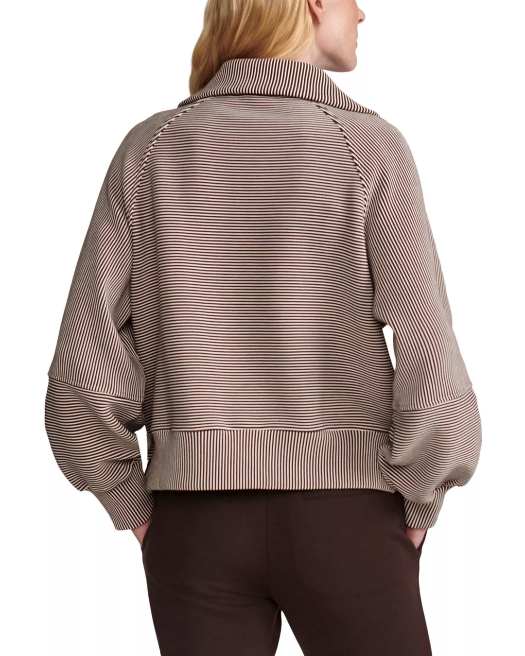 Milano Half Zip Sweat 2.0 Coffee Bean/Birch