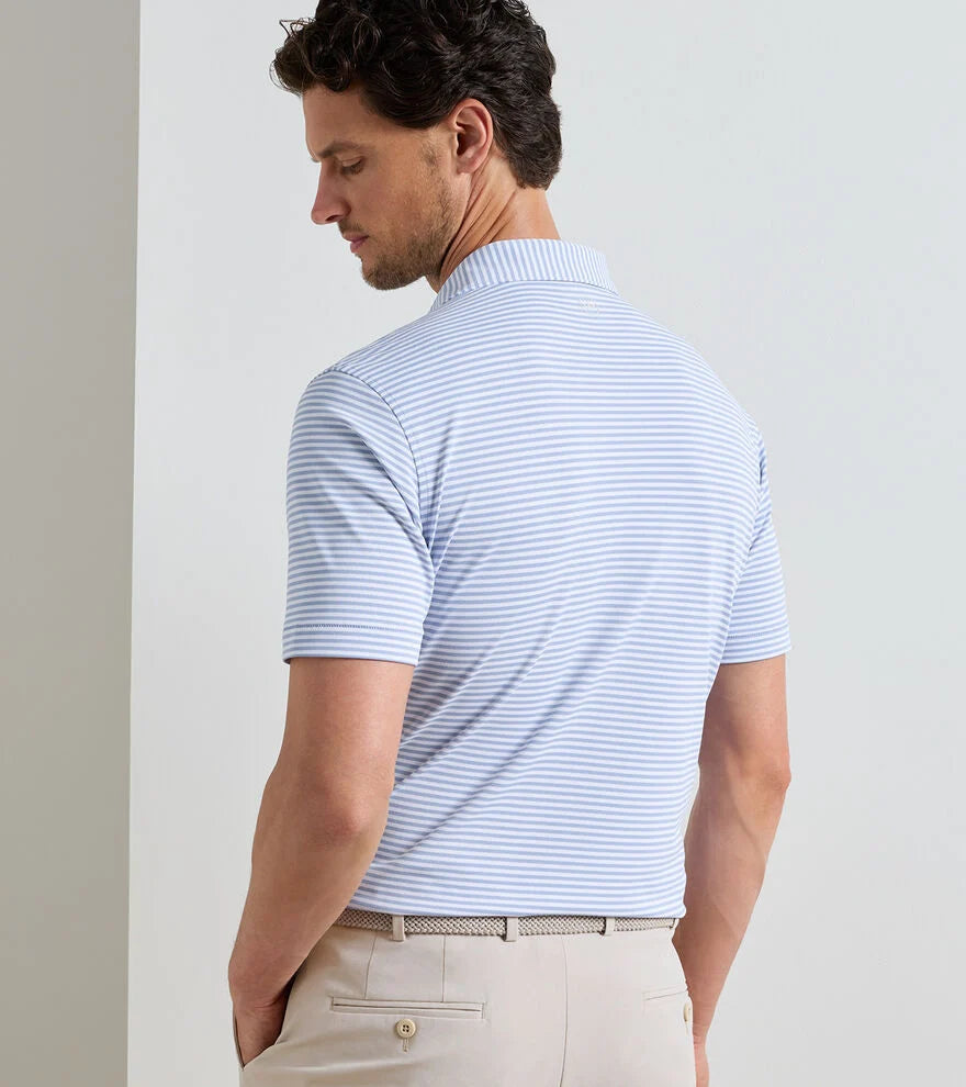 Peter Millar Verse Polo Iris Mist
