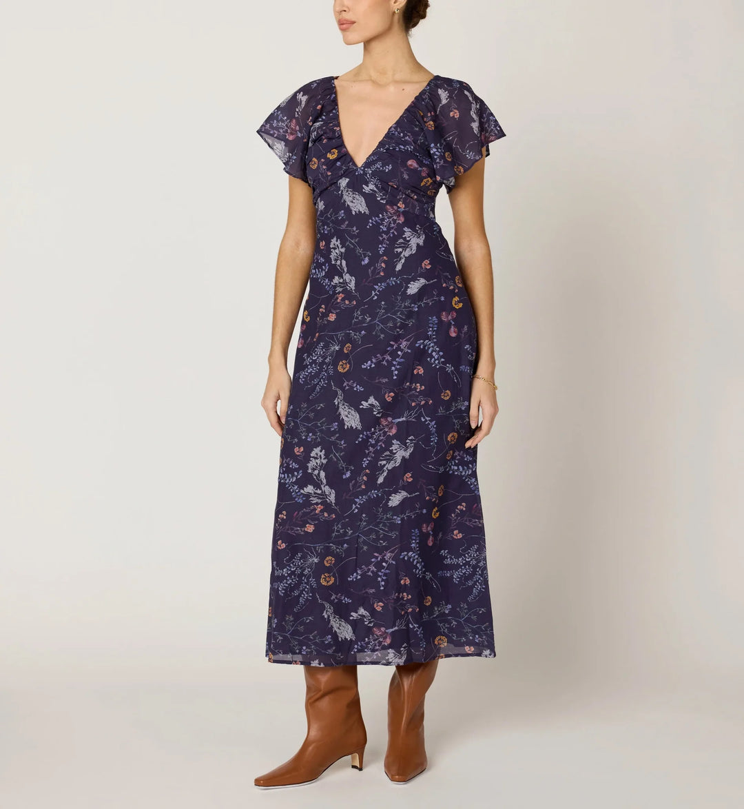 Victoria Midi Dress-Viviana