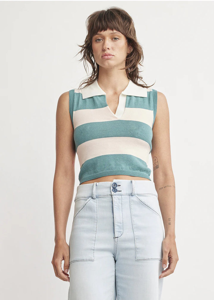 Waverly Collar Top