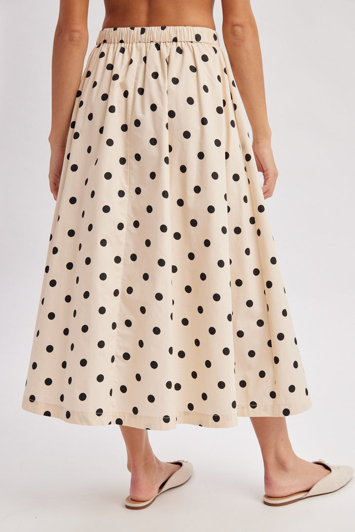 Everly Polka Dot Skirt
