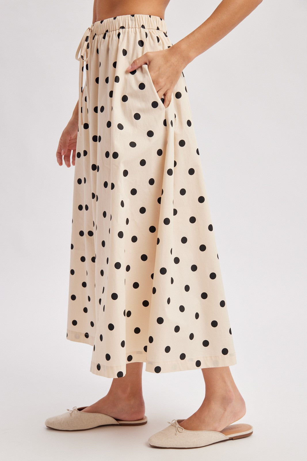 Everly Polka Dot Skirt