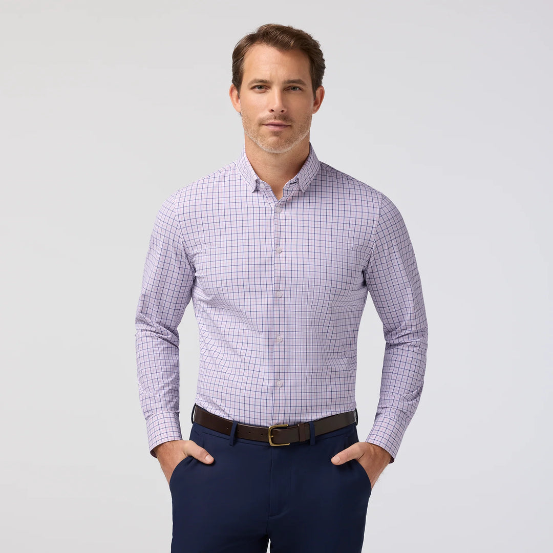 Mizzen+Main Leeward Pink Salt Wyatt Plaid