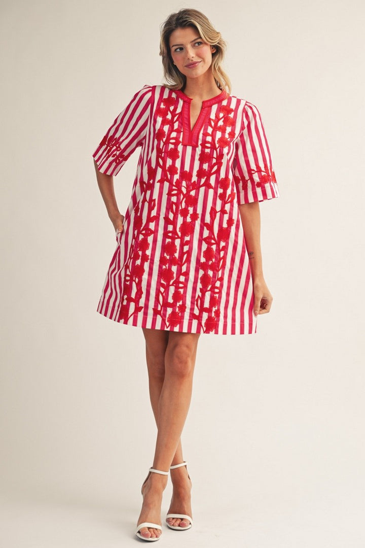 Zoey Striped Dress